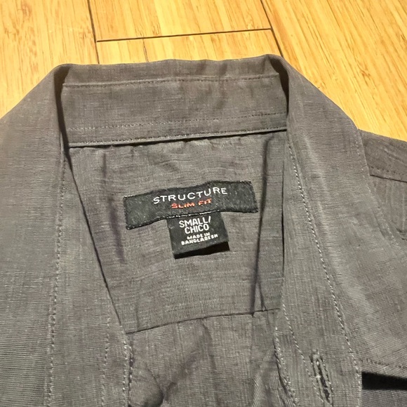 Structure Button Up ~ Men’s Small - Picture 2 of 3